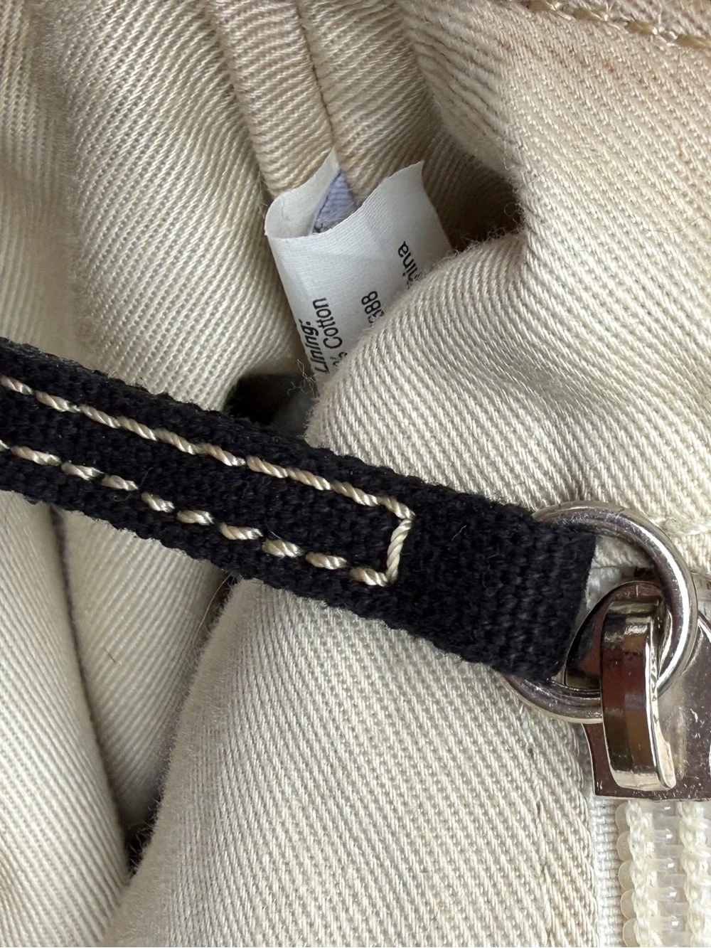 J. Crew black cotton